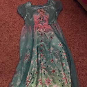 Girls 4t Disney Elsa Night Gown